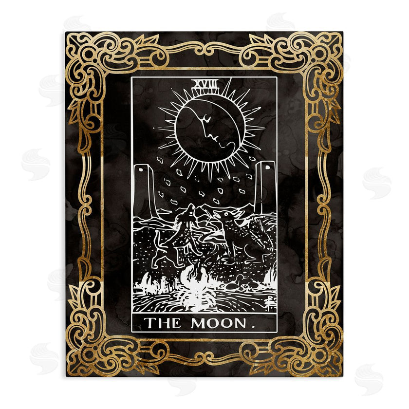 Stupell Studio | Patterned Moon Tarot