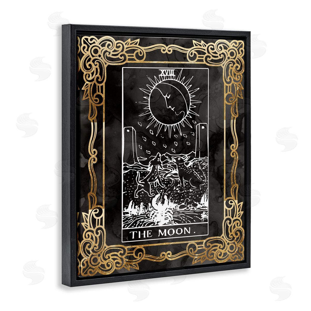 Stupell Studio | Patterned Moon Tarot