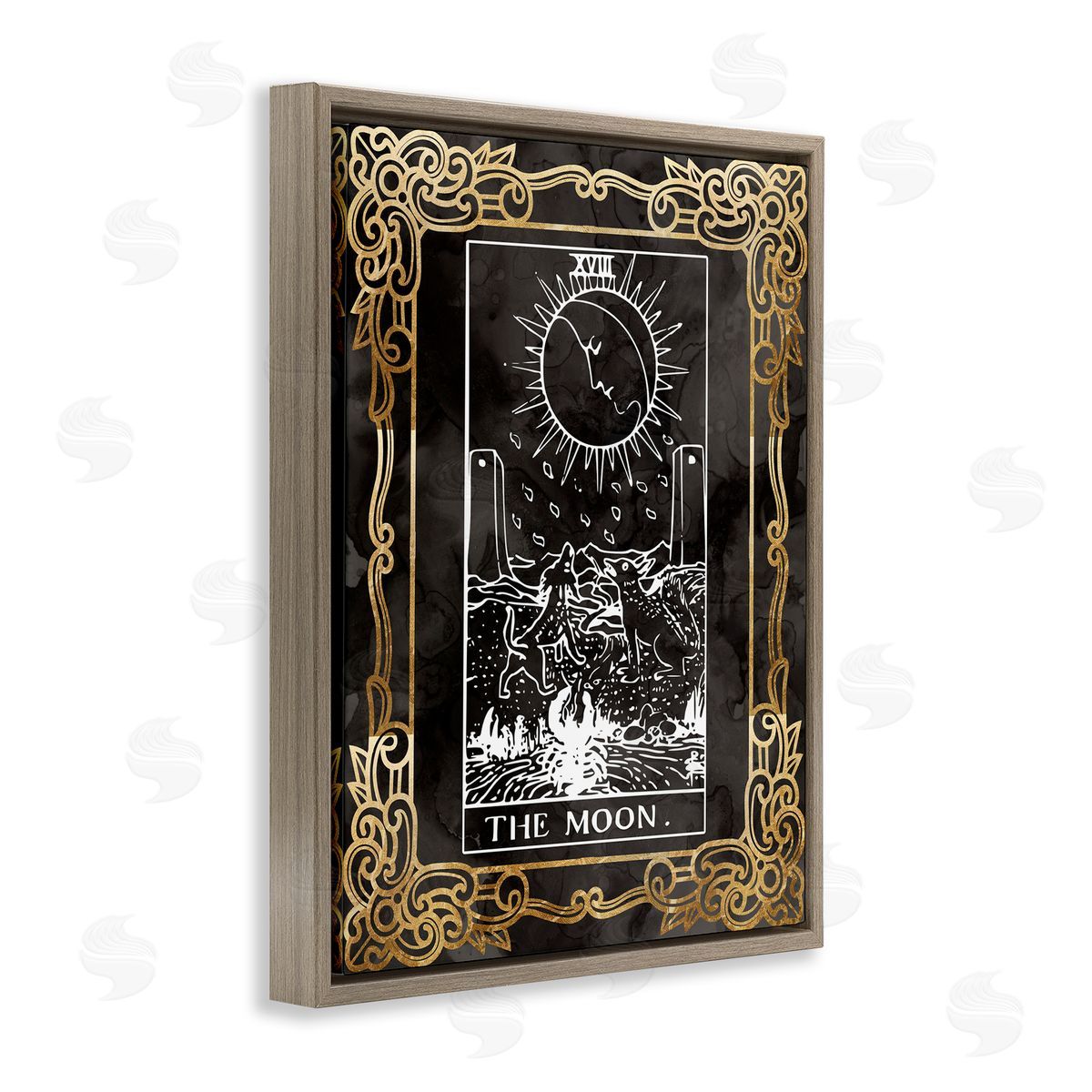 Stupell Studio | Patterned Moon Tarot
