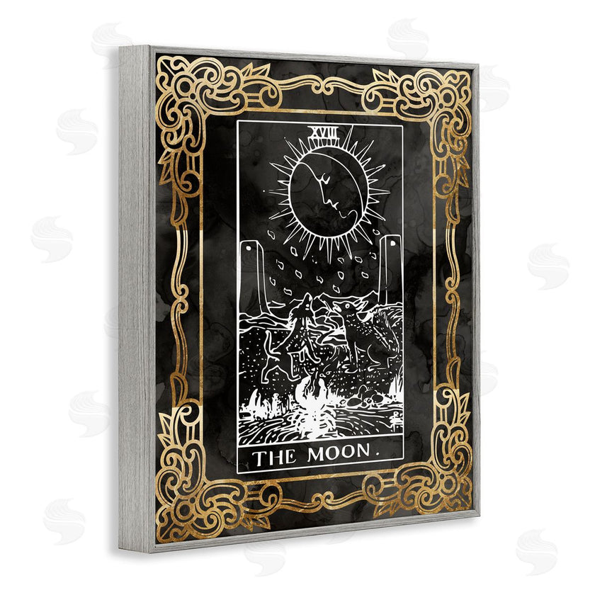 Stupell Studio | Patterned Moon Tarot
