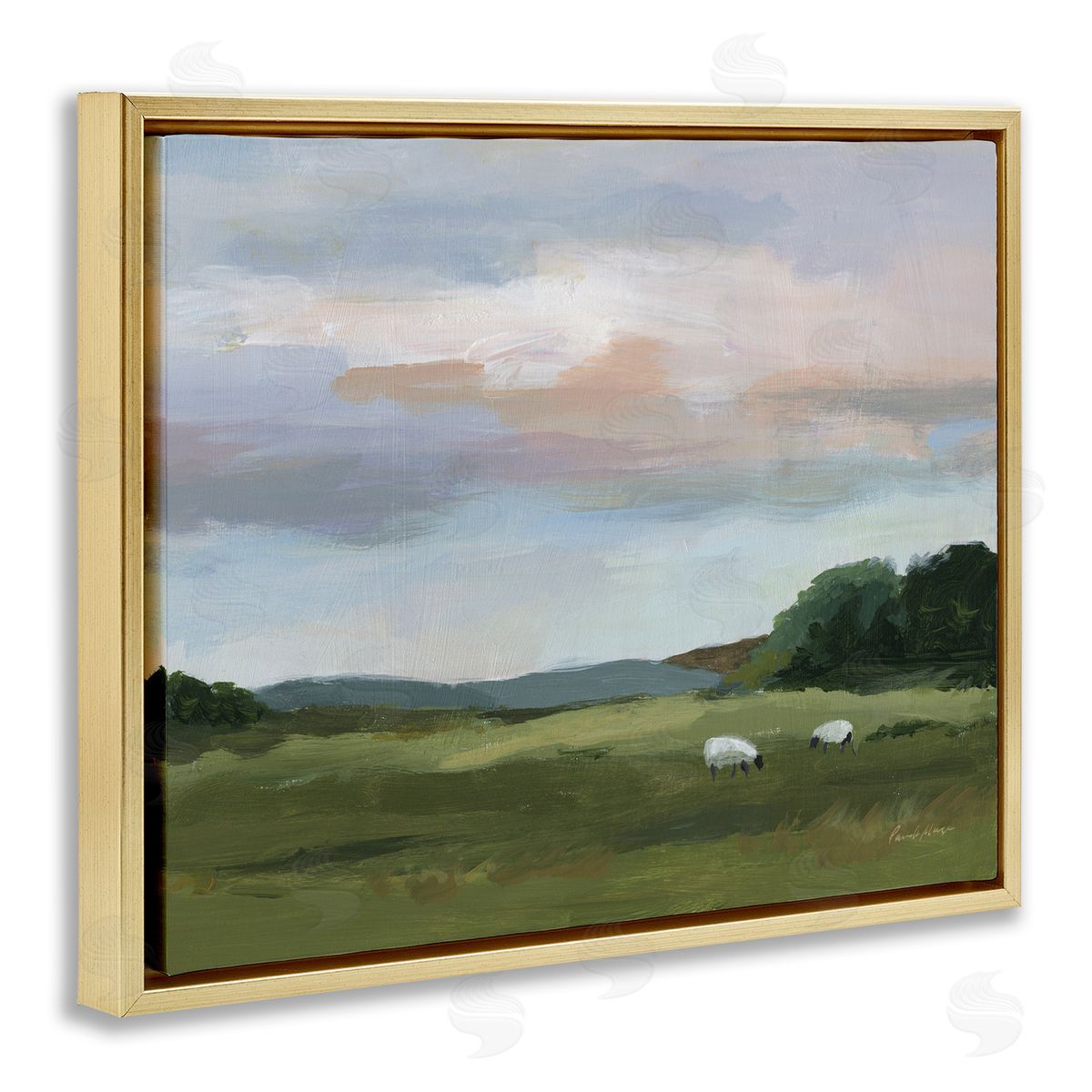 Pamela Munger | Sheep in Country Field