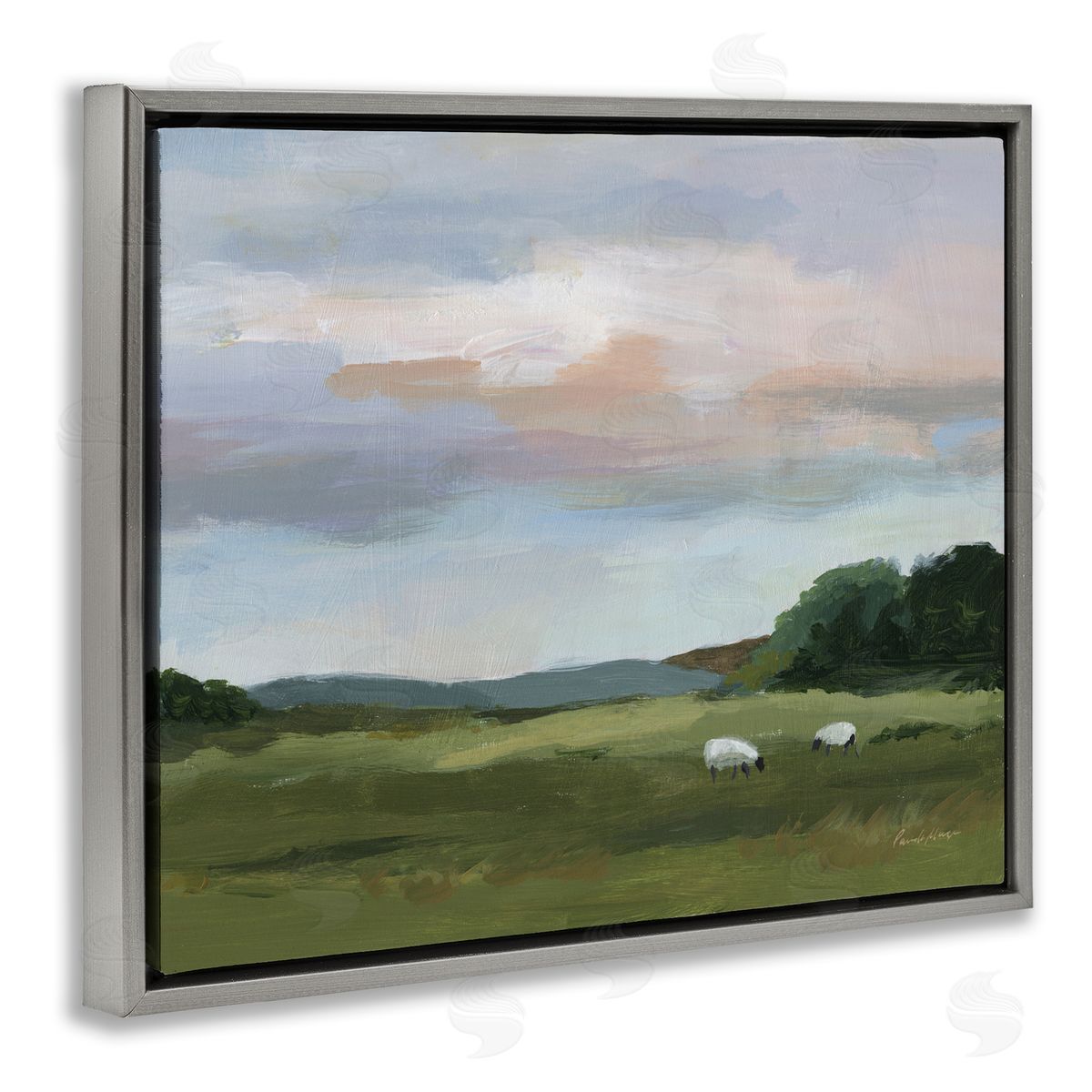 Pamela Munger | Sheep in Country Field