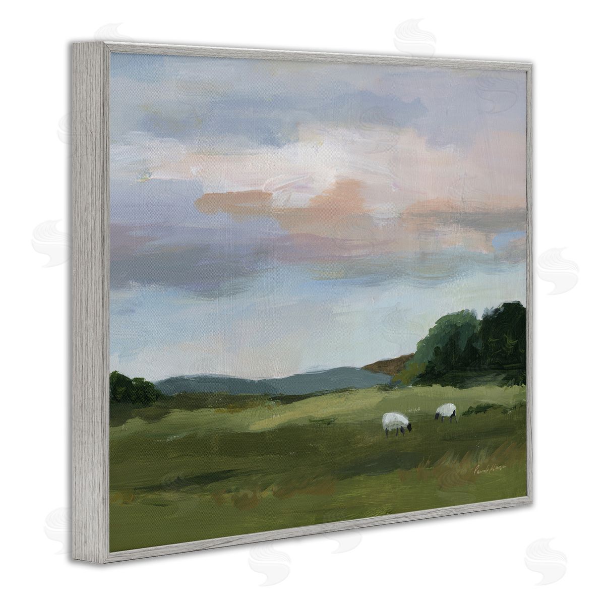 Pamela Munger | Sheep in Country Field
