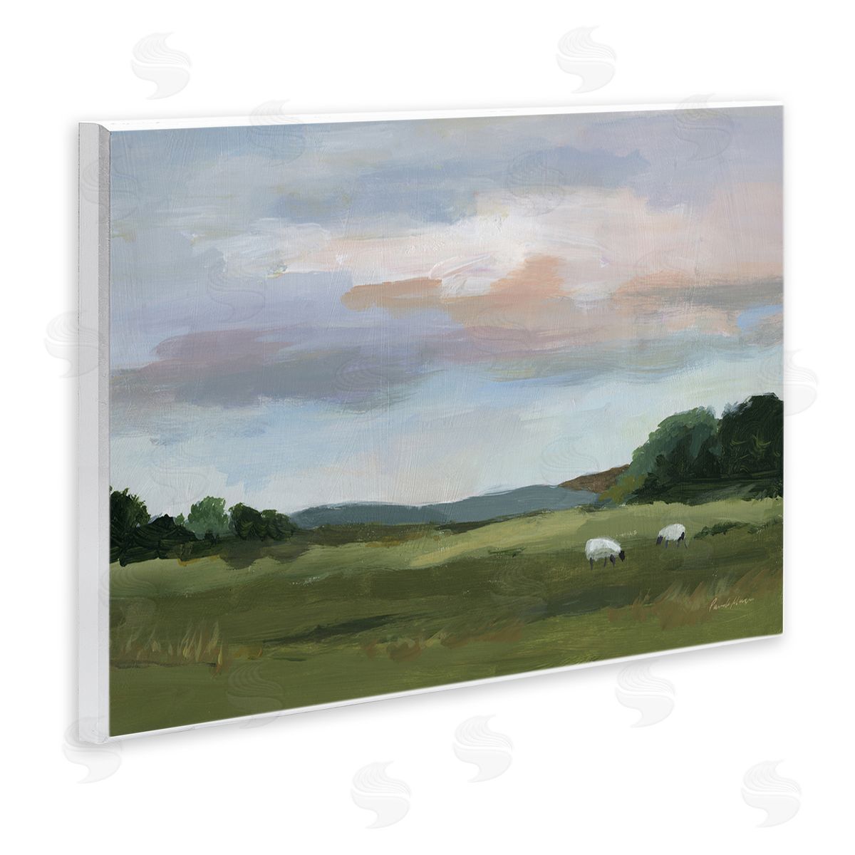 Pamela Munger | Sheep in Country Field