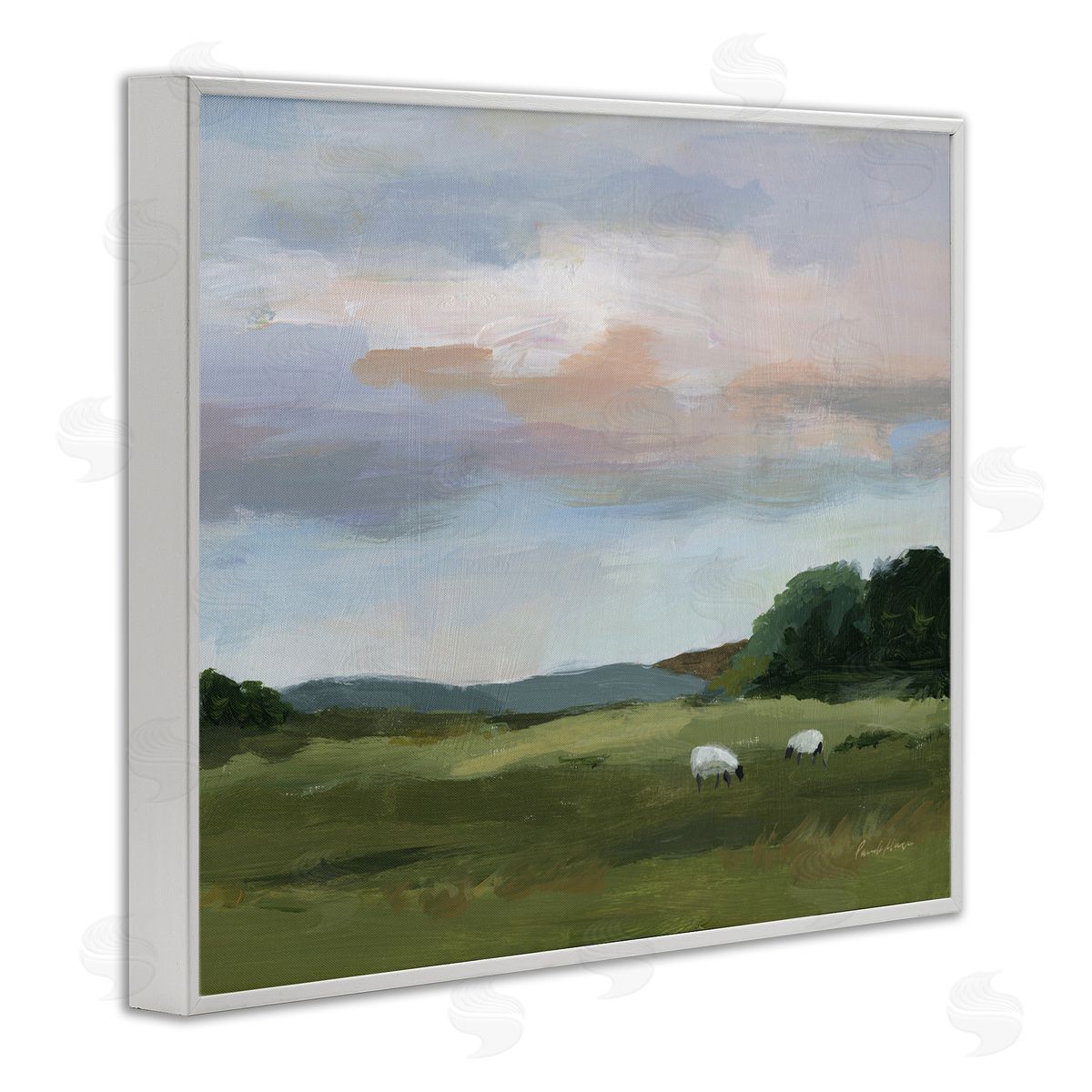 Pamela Munger | Sheep in Country Field