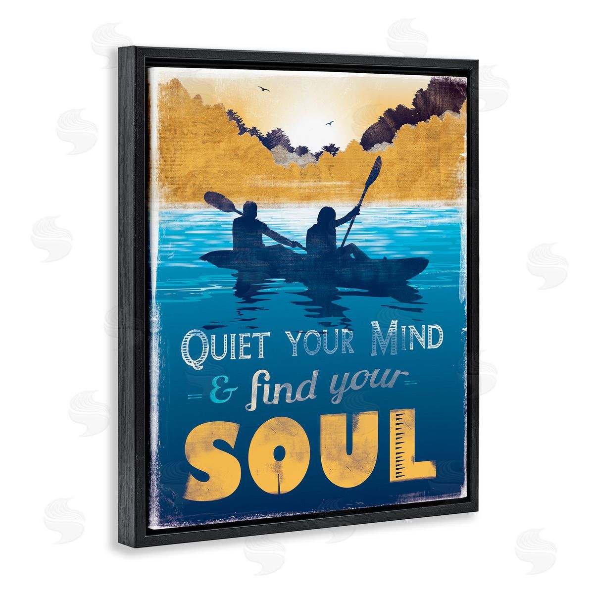 Judi Bagnato Find Your Soul Scene Black Floater Frame Canvas Artside_