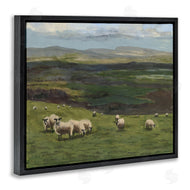 Michael Willett | Flock of Sheep Grazing