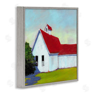 Carol Young | Red & White Farm Cottage