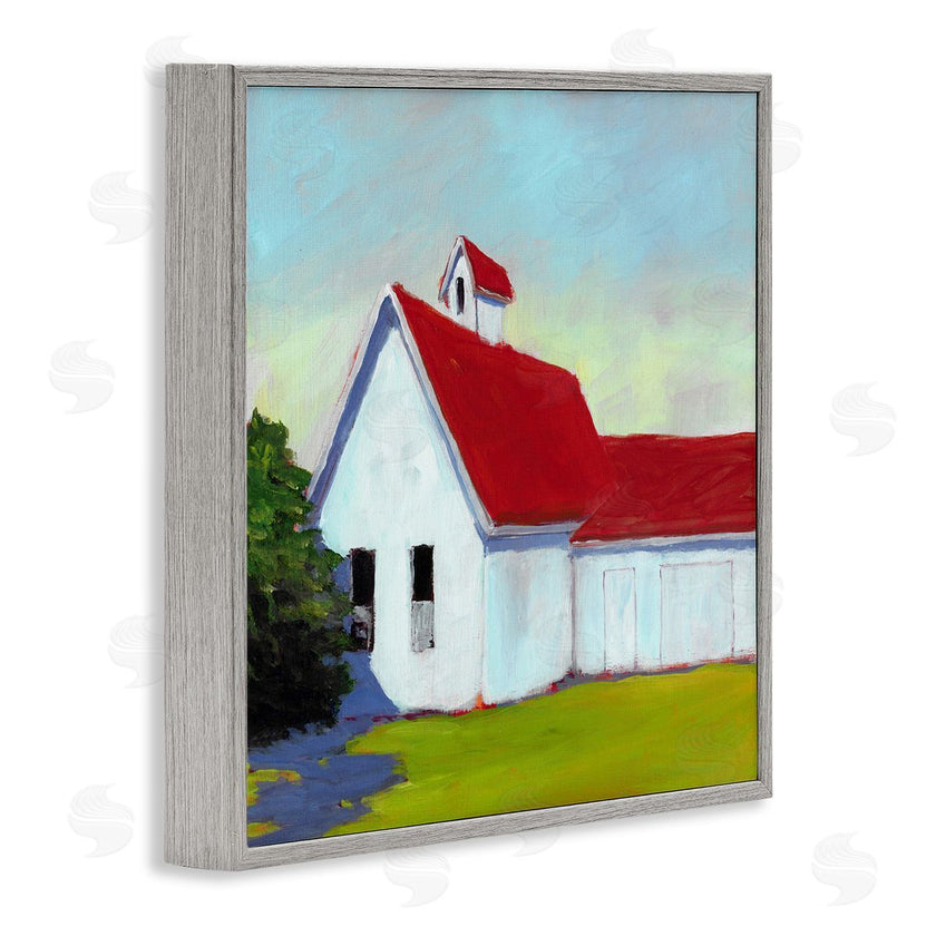 Carol Young | Red & White Farm Cottage