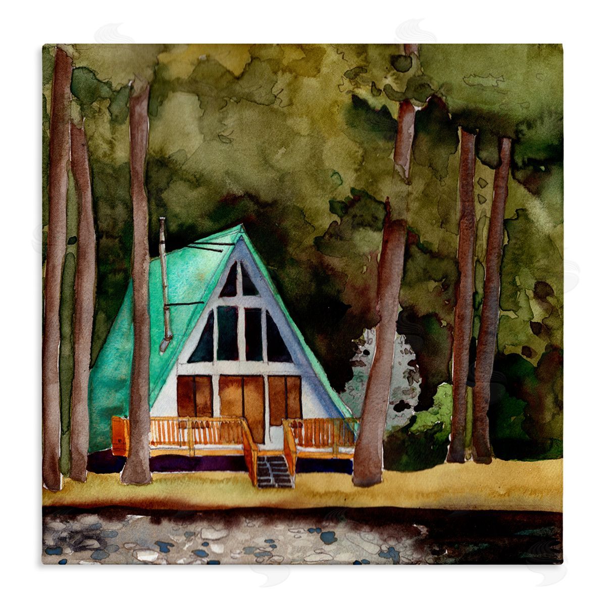 Paul McCreery | Woodland Cabin Landscape