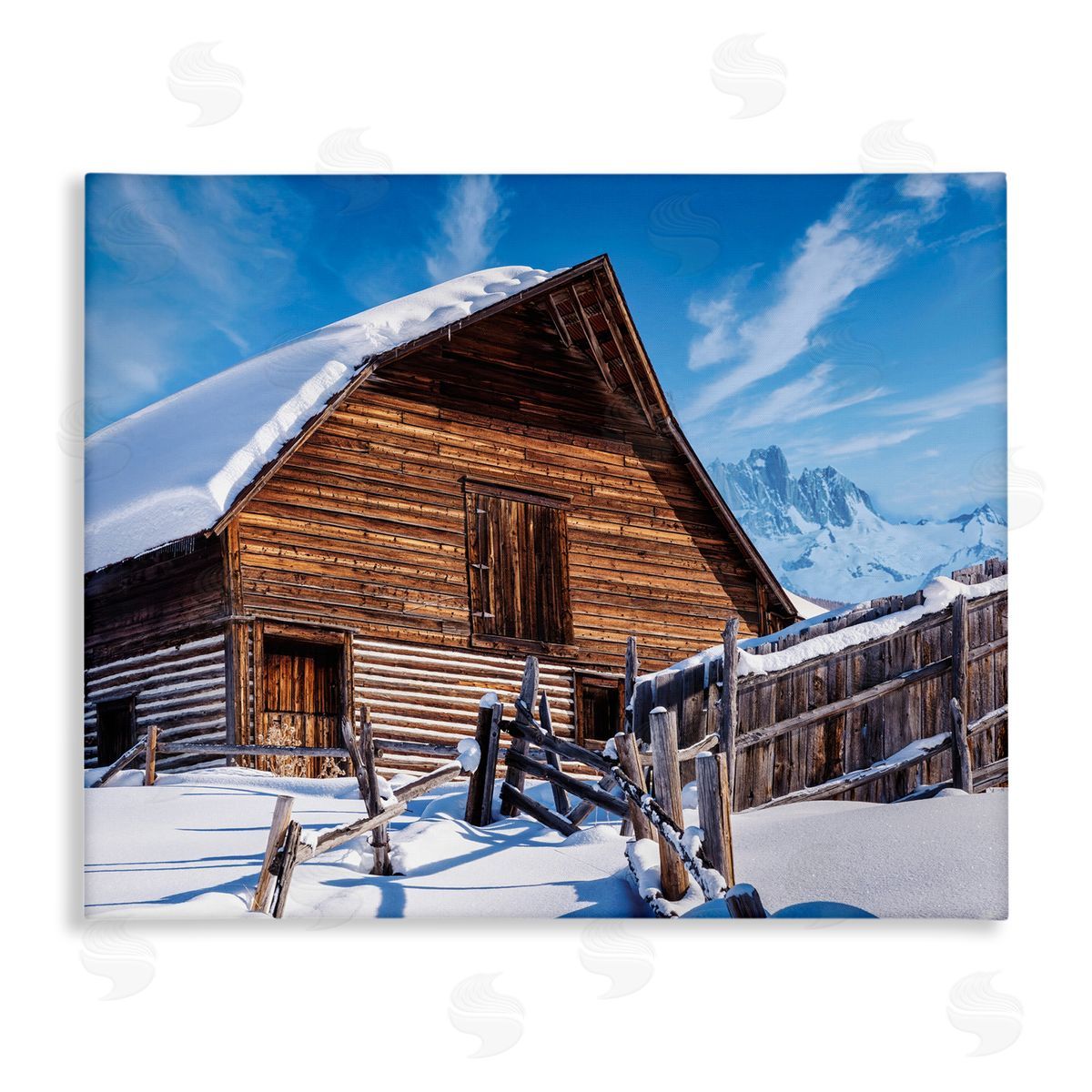 Beth Sheriden | Winter Log Cabin Photography