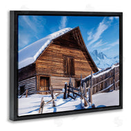 Beth Sheriden | Winter Log Cabin Photography