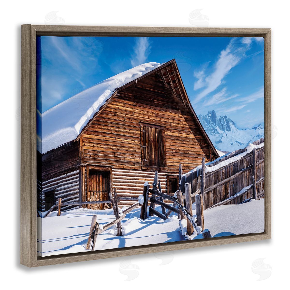 Beth Sheriden | Winter Log Cabin Photography
