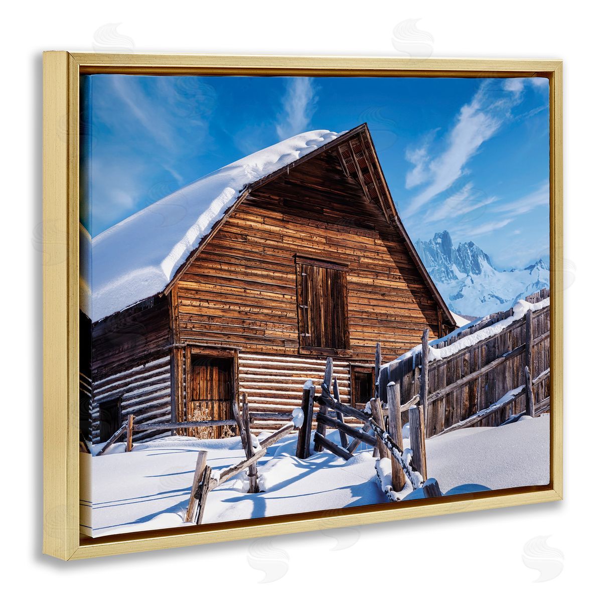 Beth Sheriden | Winter Log Cabin Photography