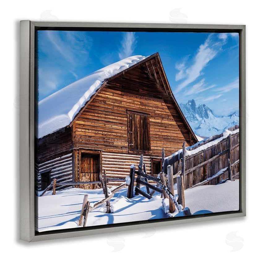 Beth Sheriden | Winter Log Cabin Photography