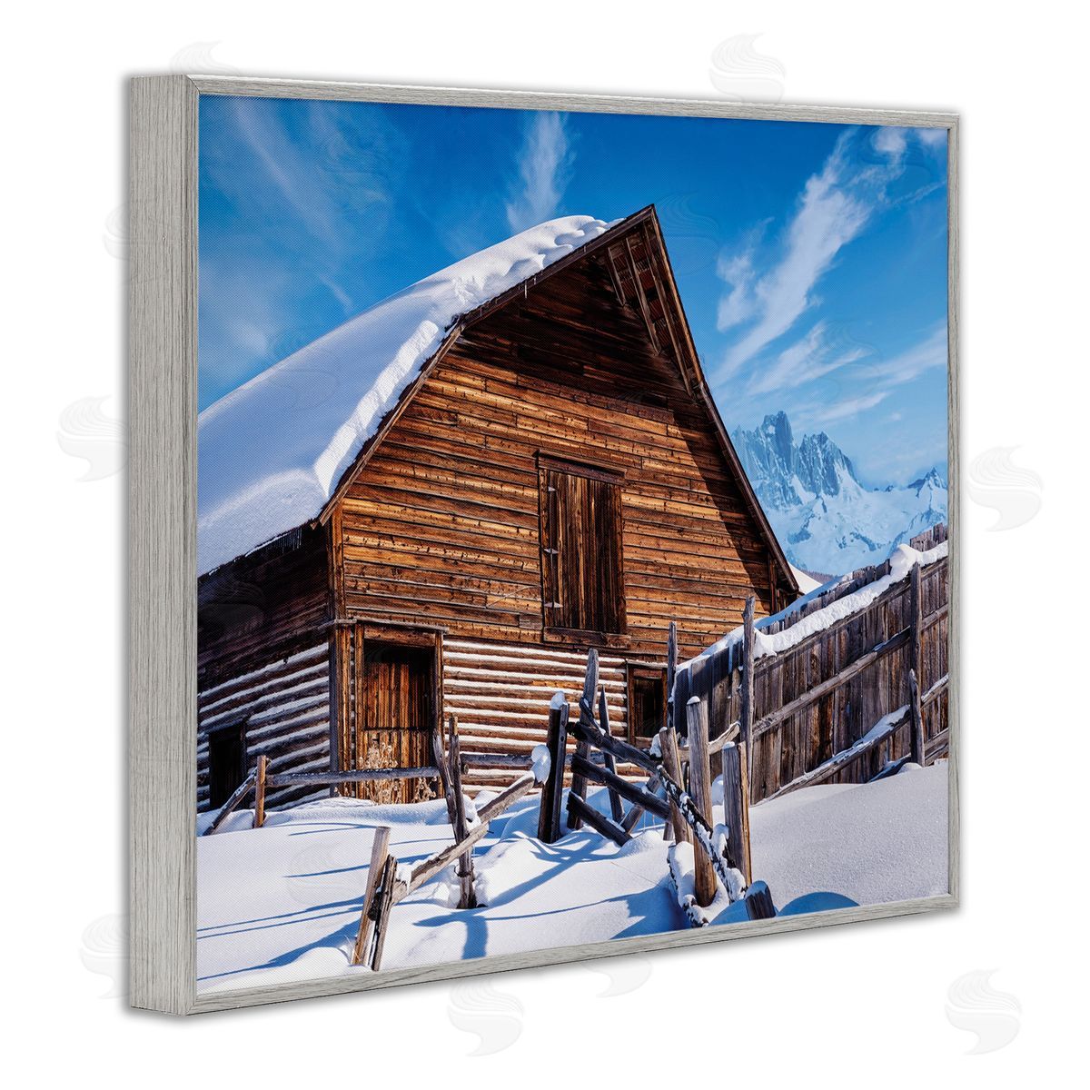 Beth Sheriden | Winter Log Cabin Photography