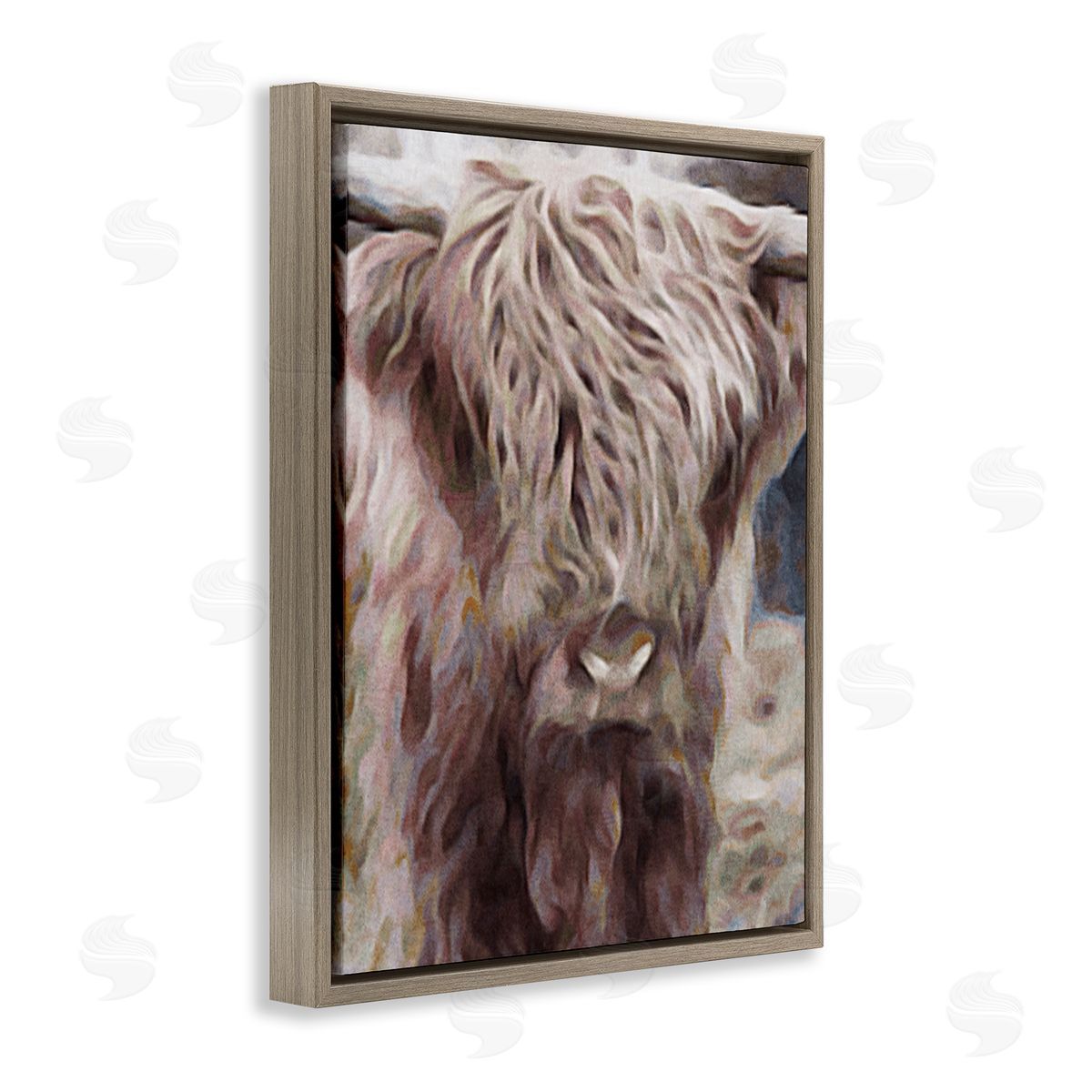 Denise Brown | Cattle Abstract Portrait