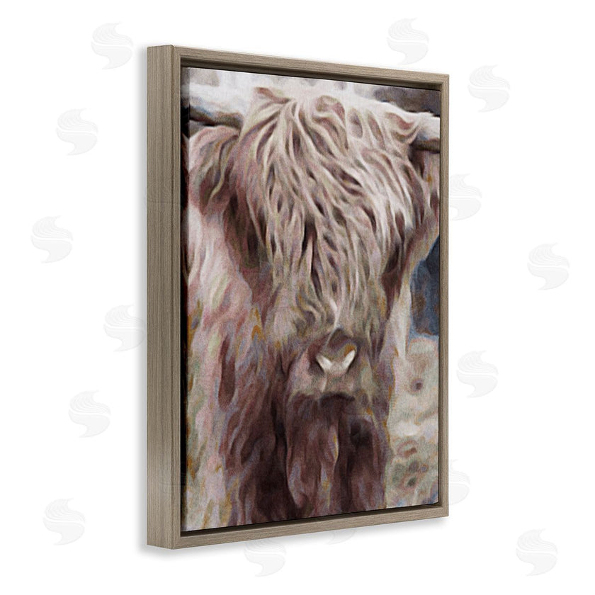 Denise Brown | Cattle Abstract Portrait