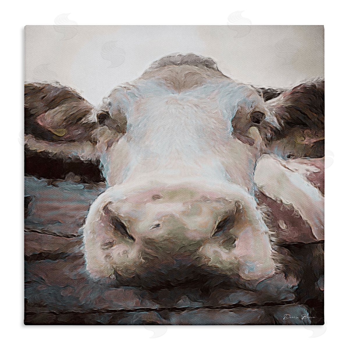 Denise Brown | Farm Cow Abstraction