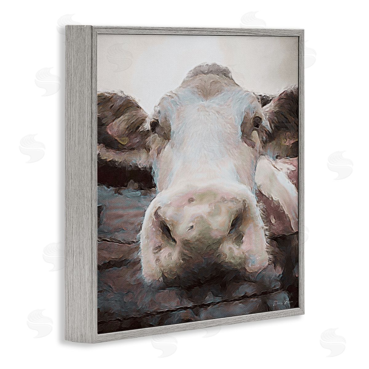 Denise Brown | Farm Cow Abstraction