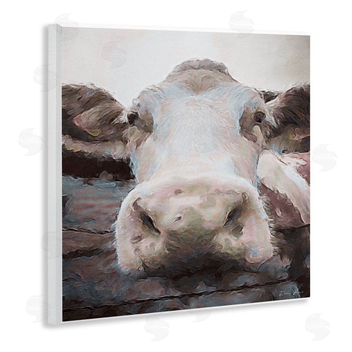 Denise Brown | Farm Cow Abstraction