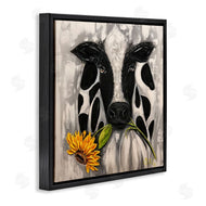 Estelle Grengs | Cow & Sunflower Painting