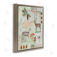 Andrea Haase | Vintage Woodland Postcard