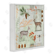 Andrea Haase | Vintage Woodland Postcard