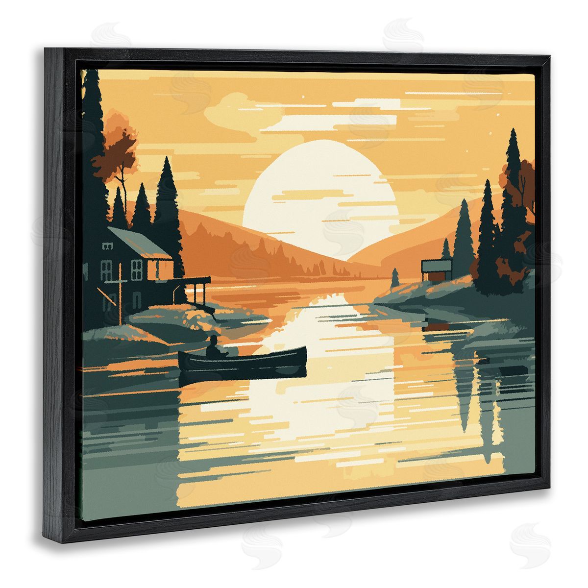Ziwei Li | Sunrise Lake Scenery
