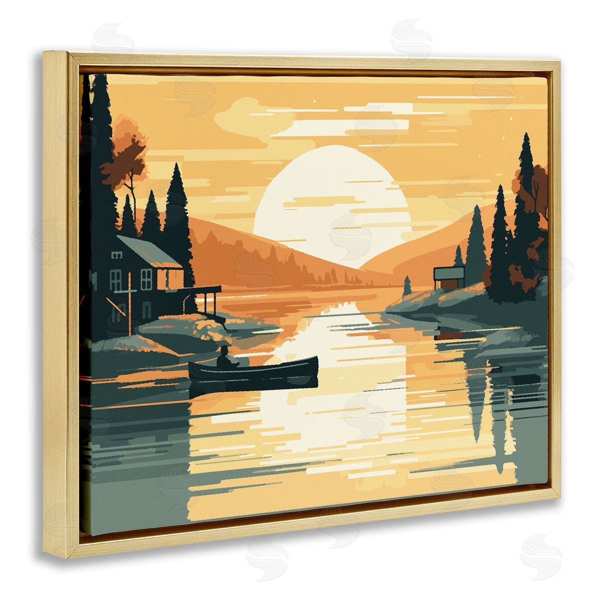 Ziwei Li | Sunrise Lake Scenery