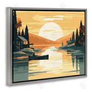 Ziwei Li | Sunrise Lake Scenery