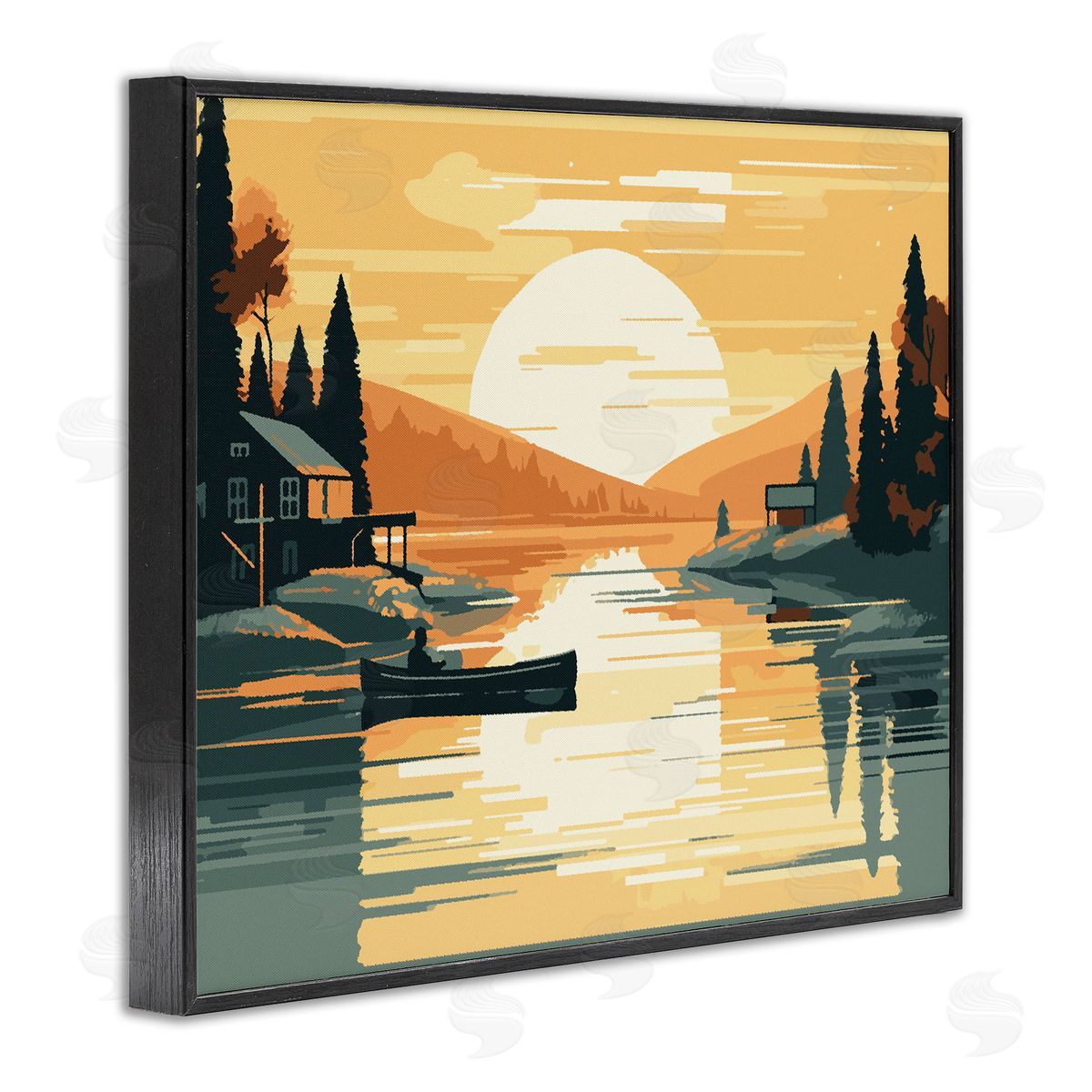 Ziwei Li | Sunrise Lake Scenery