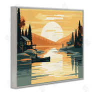 Ziwei Li | Sunrise Lake Scenery