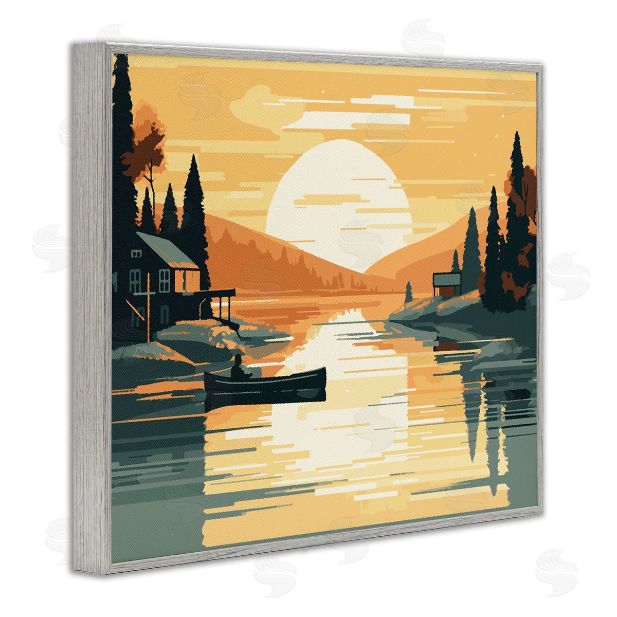 Ziwei Li | Sunrise Lake Scenery