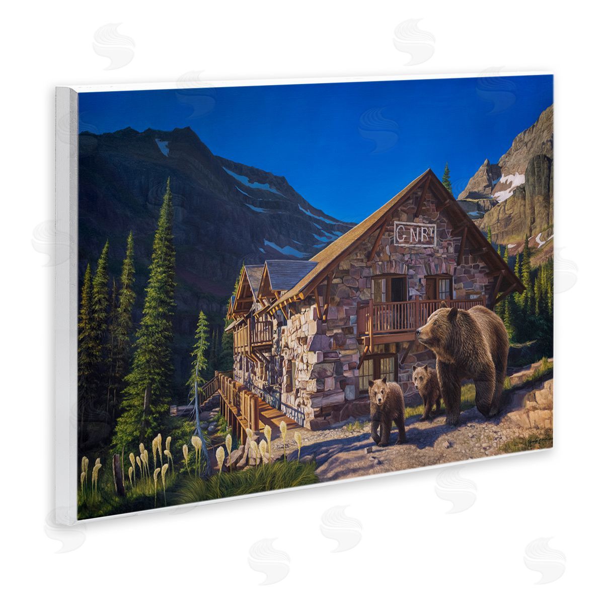 James Corwin | Bears & Lodge Scenery
