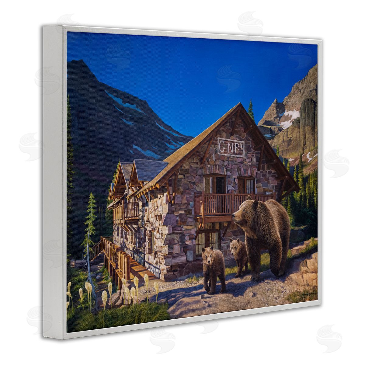 James Corwin | Bears & Lodge Scenery