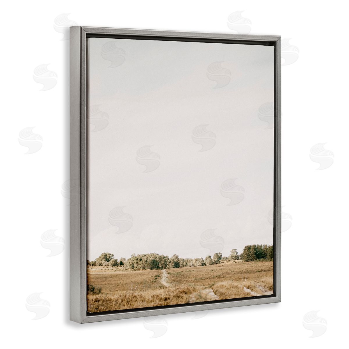 Leah Straatsma Country Sky Photography Gray Floater Frame Canvas Artside_