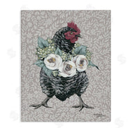 Michele Norman | Floral Patterned Hen