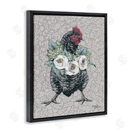 Michele Norman | Floral Patterned Hen