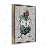 Michele Norman | Floral Patterned Hen