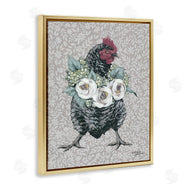 Michele Norman | Floral Patterned Hen