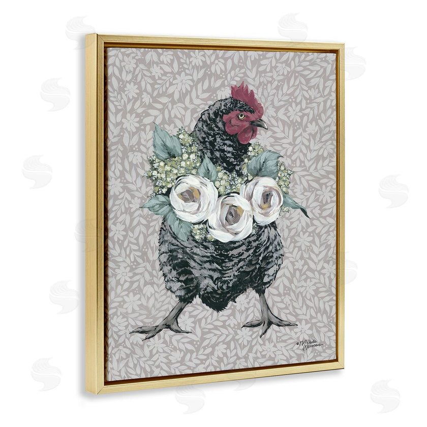 Michele Norman | Floral Patterned Hen