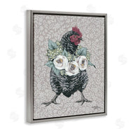 Michele Norman | Floral Patterned Hen