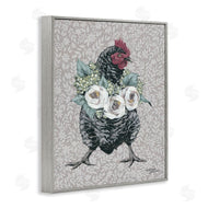 Michele Norman | Floral Patterned Hen