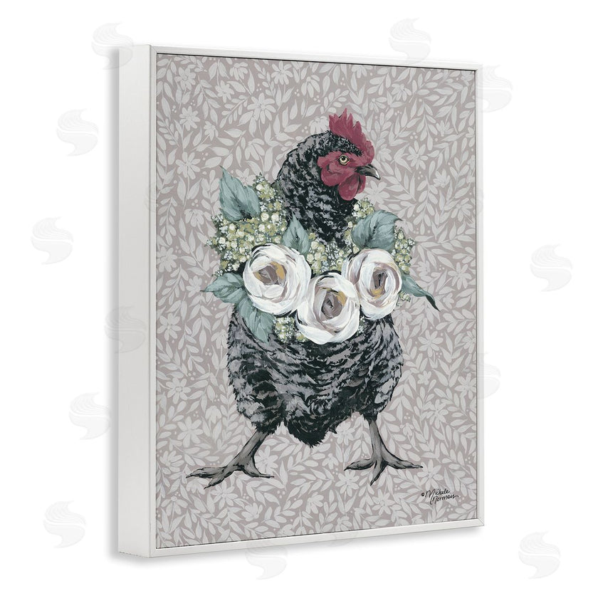 Michele Norman | Floral Patterned Hen