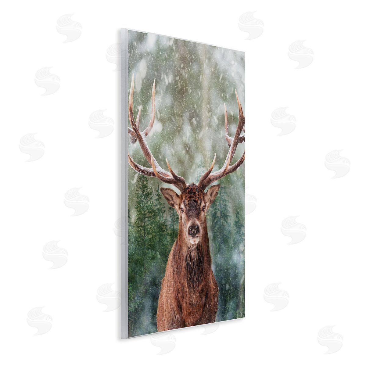 Marcus Prime Woodland Forest Deer Wall Plaque Artside_
