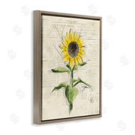 Julie Norkus | Vintage Sunflower Painting