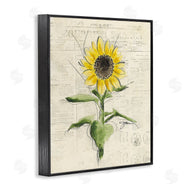 Julie Norkus | Vintage Sunflower Painting