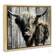 Pat Cockrell | Rustic Cattle Portrait