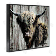 Pat Cockrell | Rustic Cattle Portrait